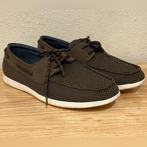 Mens Boat Shoes MESH Casual Slip On Shoes Size 9